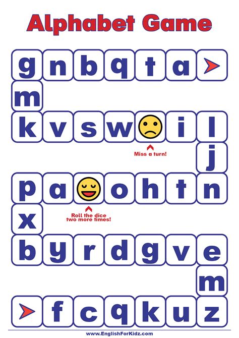 Kindergarten ELA: Alphabet Games .